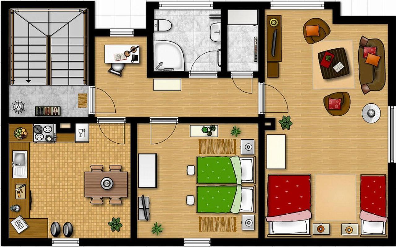 Haus Homann-Schneider, Apartment Stefan Wetter  Dış mekan fotoğraf